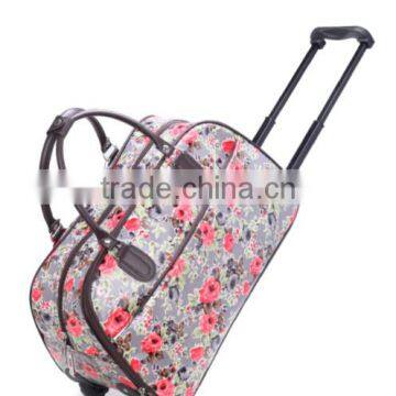 Printing Trolley Travel Bag With Durable Wheels photo-2