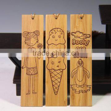 unique fany wooden bookmark