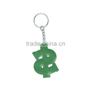 2017 Cute Money Pattern 3D Promotional Soft PVC Embossed Personal Design Silicone Keychain Keyring photo-3