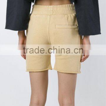 European Styles Fashion Women Loose Fitness West Track Shorts Pants Wholesale China Factory Custom Made Casual Shorts Pants photo-3