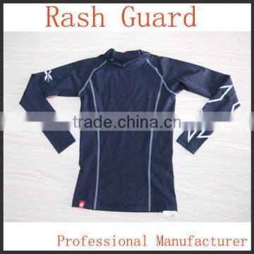 2015 new long sleeves custom printed rush guard