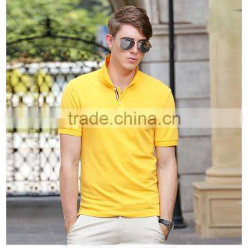 100% Cotton Wholesale Blank T-shirt Men Polo With OEM Printing Embroidery photo-6