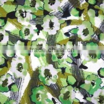 Rayon/viscose fujiette print fabric