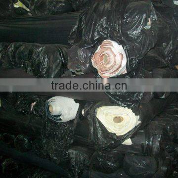 PVC artificial leather stocklots for sofa and furniture usage