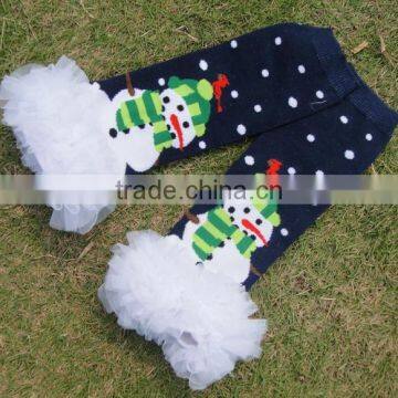 Rand Baby Fall Leg Warmer Tart Wholesale From China Black Elastic Blue Line With Lace Foot Ball Warmer 2016 photo-3