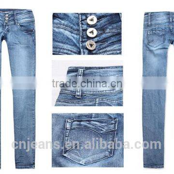 GZY China factory sells directly boyfriend jeans wholesale women jeans