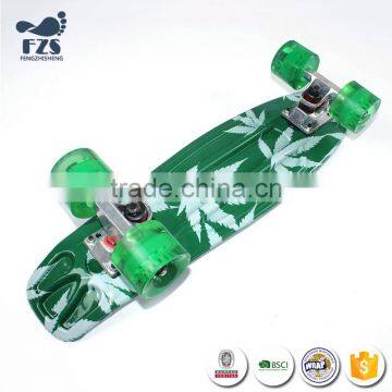 HSJ255 China Factory Customized Skateboard Deck or Logo Plastic Skate Board Fish Board photo-3