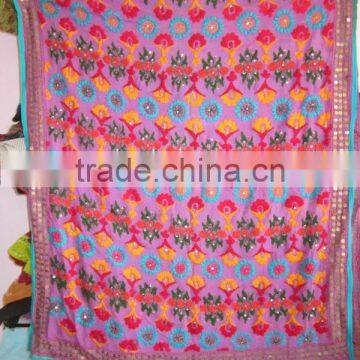 PHULKARI GEORGETTE DUPATTA SHAWL, Karachi Hand Embroidery