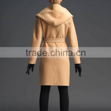 Maxnegio Hot Women Long Cashmere Coat Womens Wool Cashmere Duffel Coat photo-6