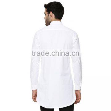 2016 Cotton Long Sleeve Thick Black Mens Shirts Latest Shirts Pattern for Men photo-2