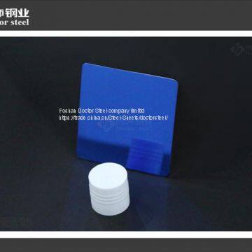Wholesales 304 8K Sapphire Blue Stainless Steel Plate photo-4