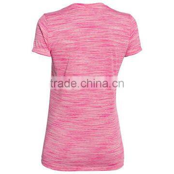 Custom Brand Gym t Shirts Tri-blend Dry-fit Sports t Shirt Wholesale China photo-2