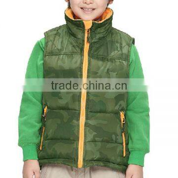 2015 Hot Sell Spring Windproof Kids Padded Waistcoat photo-5