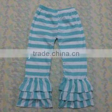 wholesale knit ruffle pants ruffle bottom pants for baby girls ruffle bottom pants