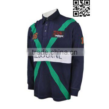 ISO9001/BSCI Factory in China New Designs Australia Bulk Rugby Shirts photo-2