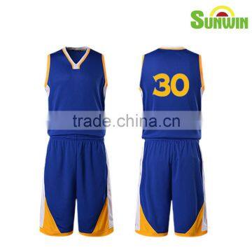 Professional away basketball jersey uniform wholesale