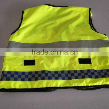 Field Office Waterproof Reflective Fashion Vest With Pocket photo-4