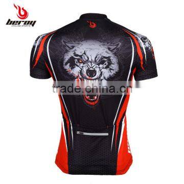 BEROY Wolf Short Sleeve Mountain Bicycle Cycling Tops, Custom Bike Cycling Jersey Wear photo-2