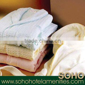 Cotton/silk bathrobe,wholesale bathrobe,cheap hotel bathrobe