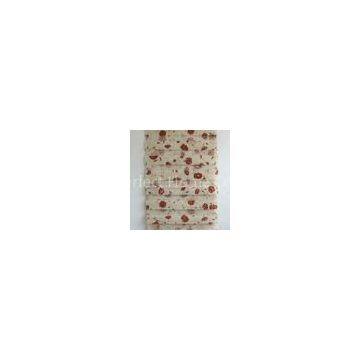 Zebra Patterned Roller Blind , Electric Roller Shades For Houses
