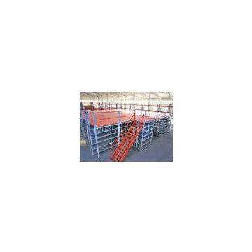Customized Cold Rolled Structural Rack Supported Mezzanine For Logistics