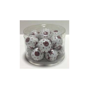 Newest Hot Sale Plastic/Styrofoam Christmas Decoration Baubles; Christmas Balls With LED; Christmas Decoration