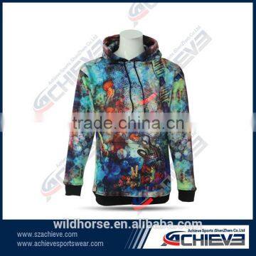 OEM 2017 hoodies fluorescent hoodies