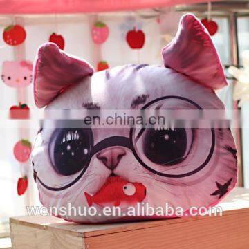 Fashion Cute Cat Face Sofa Cushion Wholesale photo-6