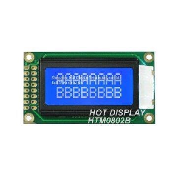 8*2dots-character  LCD  Module