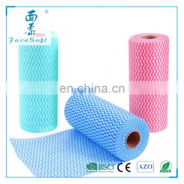 wiping cloth/color non woven cellulose wipes customized size non