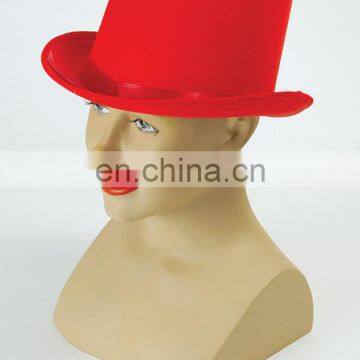 Red top hat charm deluxe mini top hat with fashion design TH2107