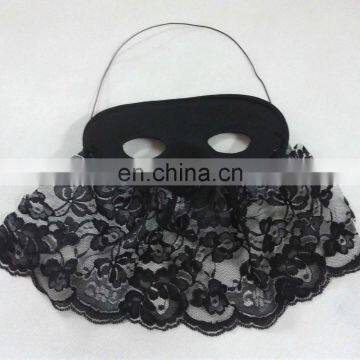CG-PM062 Sexy Lace Mask for Party Black Lace Mask photo-2