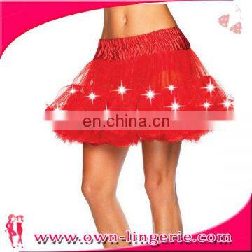 Ladies Clubwear Skirt Yellow Tutu Skirt for Nightwear photo-4