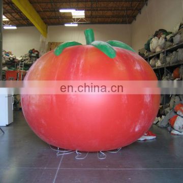 Large inflatable helium tomato balloon for advertisment