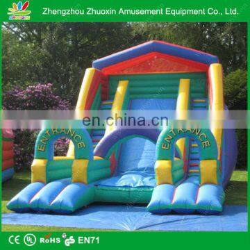 Bright and colorful inflatable bouncer,colorful inflatable park