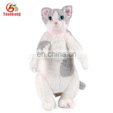 ICTI 30cm plush cat toy long leg cat of plush toy lifelike plush toy