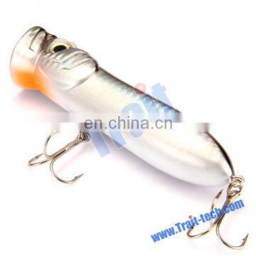 3D 110mm Colorized Fish Shape Fishing Lure Fishing Tackle with Two Bait Hook