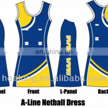 2013 Sublimation Series Netball Uniforms Sportswear Design