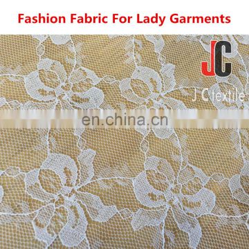 AL8058 JC polyester chemical lace wholesale 100 polyester mesh fabric