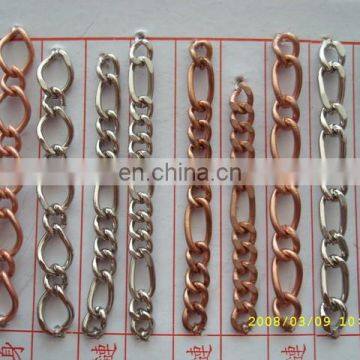 Metal Rose Gold Colour Dog Chain /solid Brass Chain for Handbag on Sale photo-3