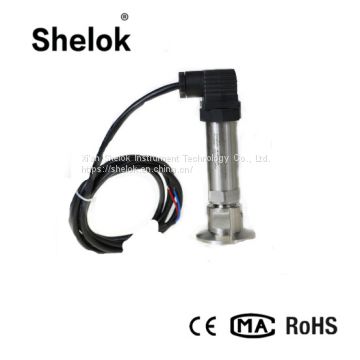 Flush Stainless Steel Pressure Transmitter, Transducer, Sensor For Liquid