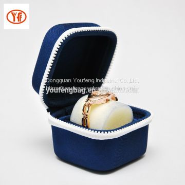 customized eva watch cases oem waterproof and shockproof zipper clousure watch bags with foam insert