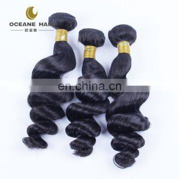 Top quality good 100% raw virgin unprocessed human hair peruvian hair