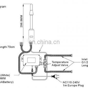 2018 6V Automatic Faucet Power Sensor Solenoid Water Control Valve photo-6