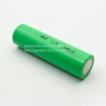 18650 3.7v 2600mah 9.62wh Cylinder Lithium ion Battery with OEM Service