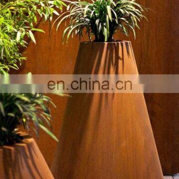 Custom Made Corten Steel Planter Polygon Boxes photo-6