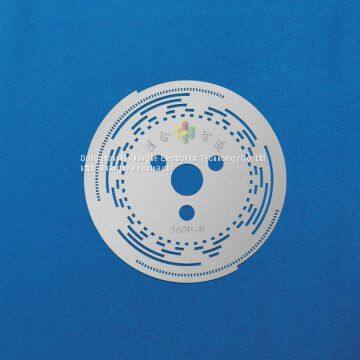 Quanhizhi Optical Code Plate Grating, Electronic Handwheel Metal Code Plate Rotating Grating Non-standard Processing SUS304 301 photo-3