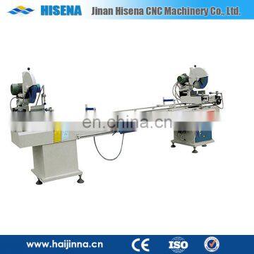 LJZ02--3500 cutter dia 350mm 45 90 degree PVC window profile cutting machine