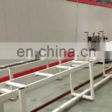 Aluminium window profile Knurling thermal break inserting machine