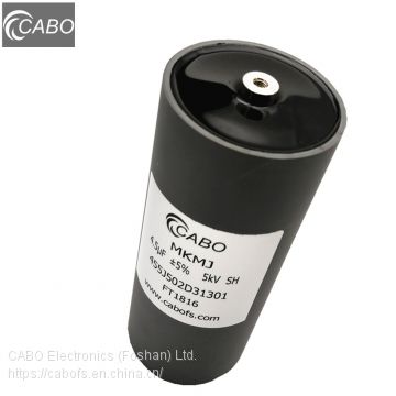 CABO MKMJ-C series axial high voltage pulse capacitor 50kv (3kV-50kV)